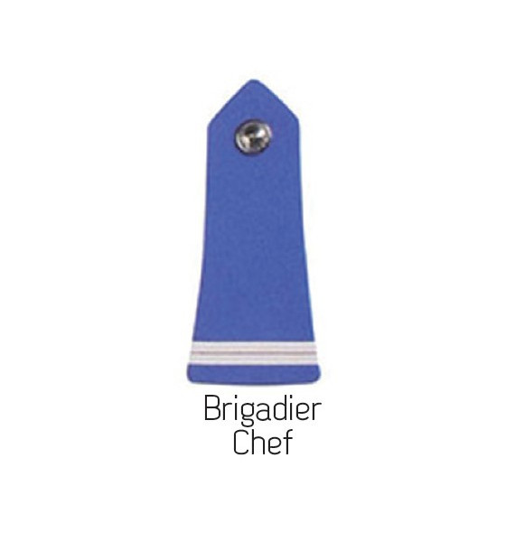 PATTES D’ÉPAULES BRIGADIER CHEF