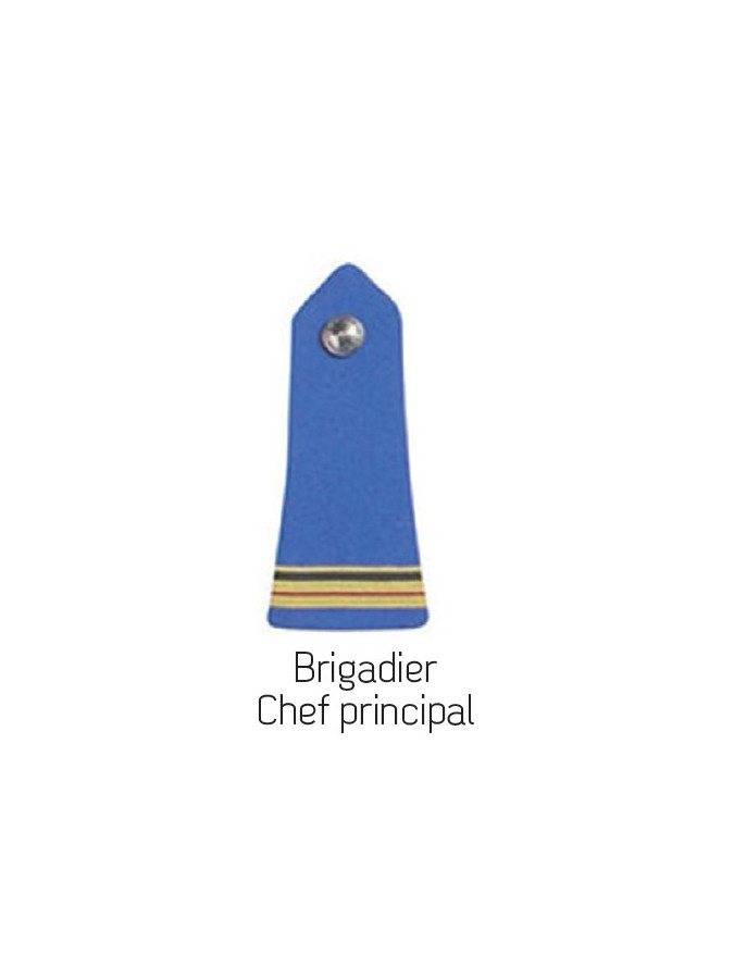 PATTES D’ÉPAULES BRIGADIER CHEF PRINCIPAL