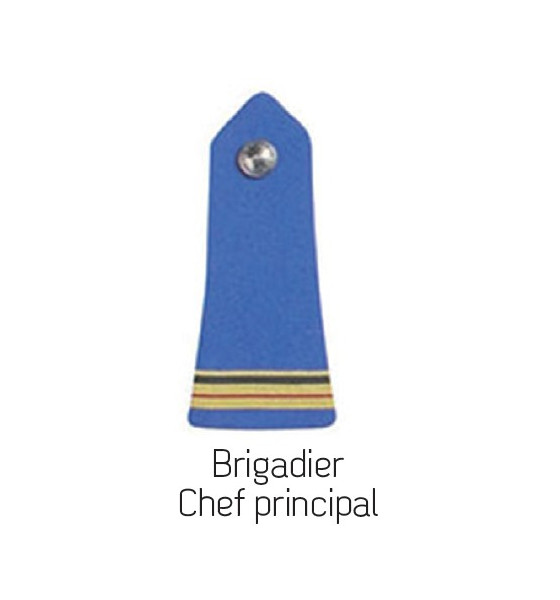 PATTES D’ÉPAULES BRIGADIER CHEF PRINCIPAL