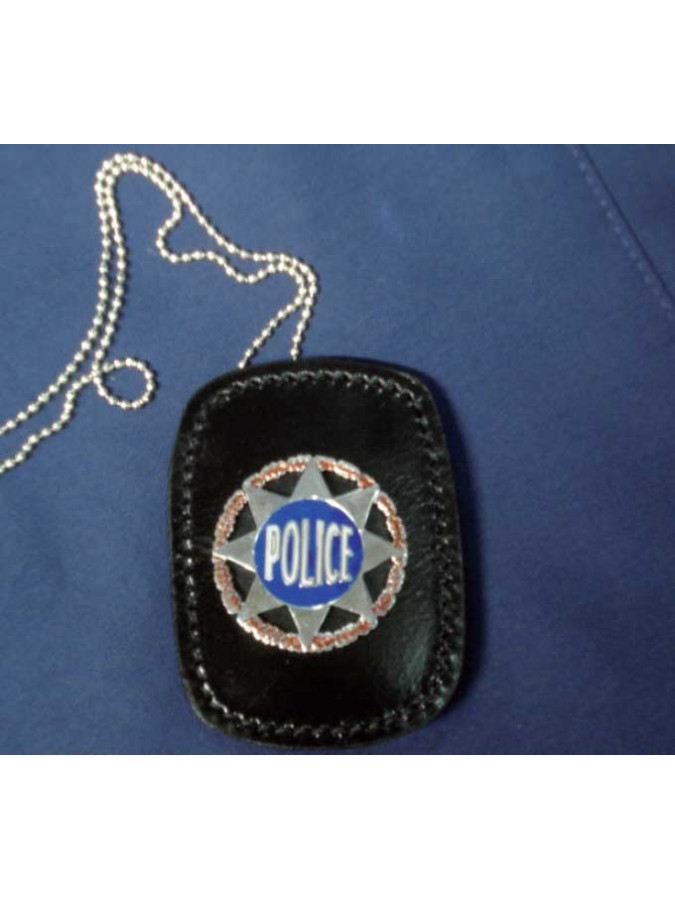PORTE MEDAILLE POLICE