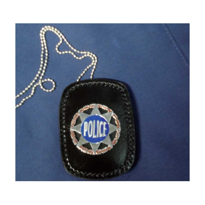 PORTE MEDAILLE POLICE