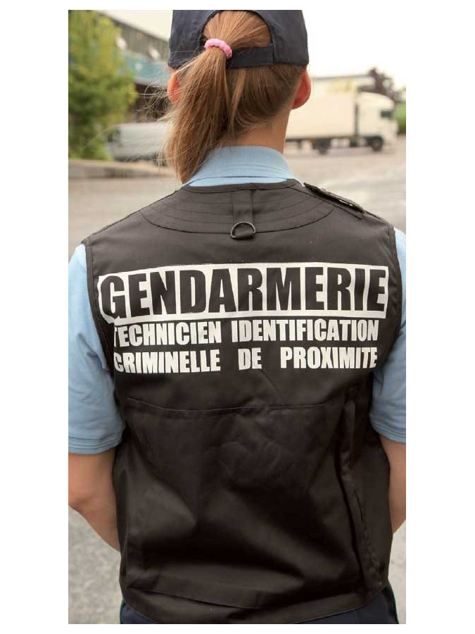 GILET - REPORTER IMPRESSION À LA DEMANDE