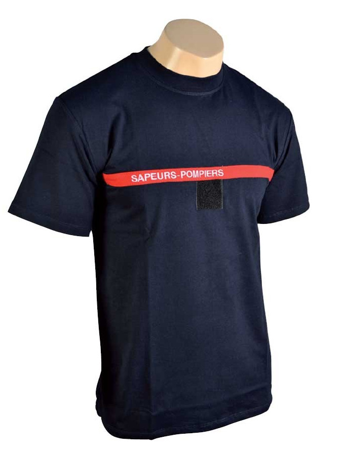 TEE-SHIRT RÈGLEMENTAIRE SAPEUR POMPIER