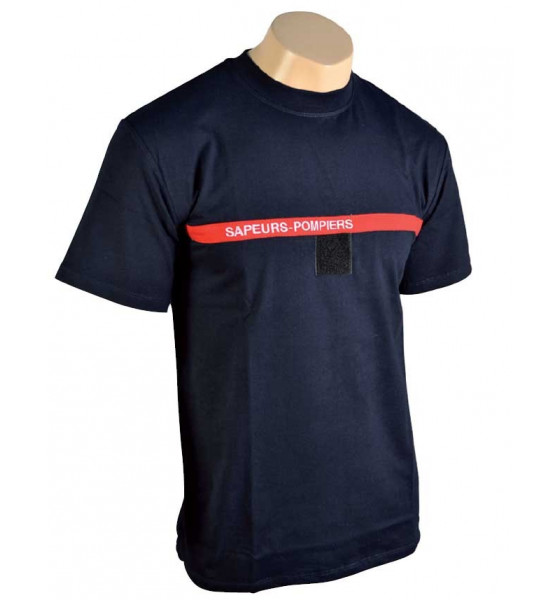 TEE-SHIRT RÈGLEMENTAIRE SAPEUR POMPIER