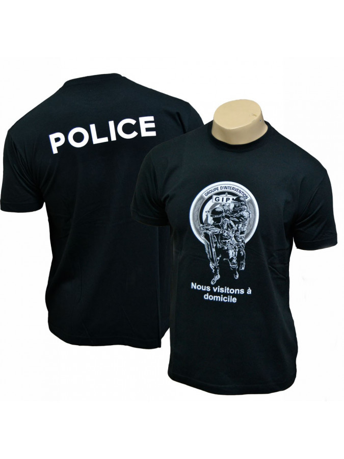 TEE-SHIRT GIPN POLICE