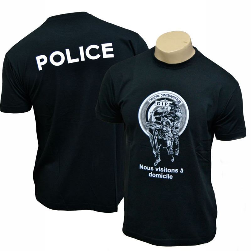 TEE-SHIRT GIPN POLICE