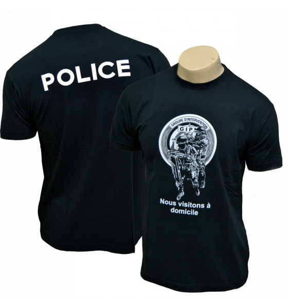 TEE-SHIRT GIPN POLICE