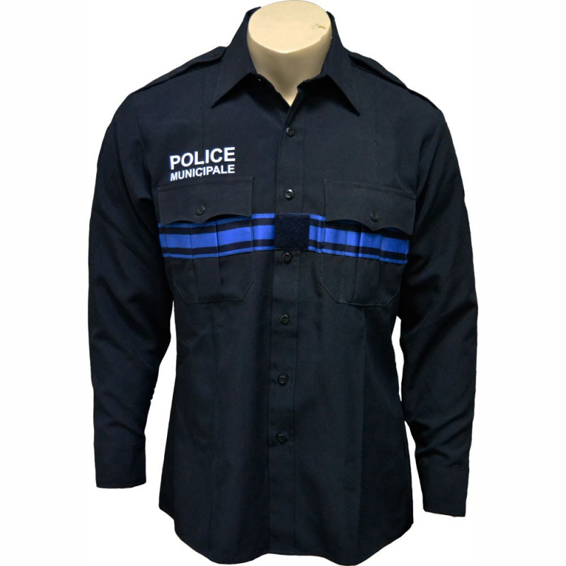 CHEMISE POLICE MUNICIPALE TYPE US