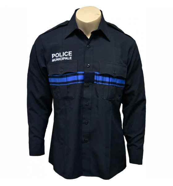 CHEMISE POLICE MUNICIPALE TYPE US