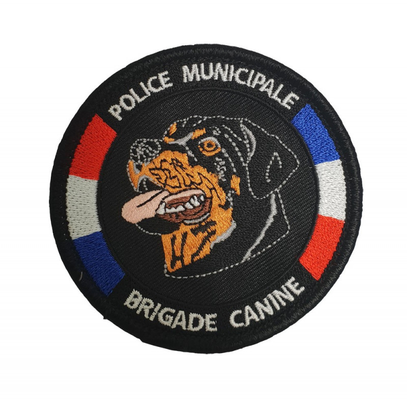 ECUSSON BRIGADE CANINE COULEUR POLICE MUNICIPALE