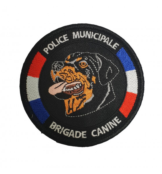 ECUSSON BRIGADE CANINE COULEUR POLICE MUNICIPALE