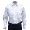 CHEMISE FEMME MANCHES LONGUES BLEUE