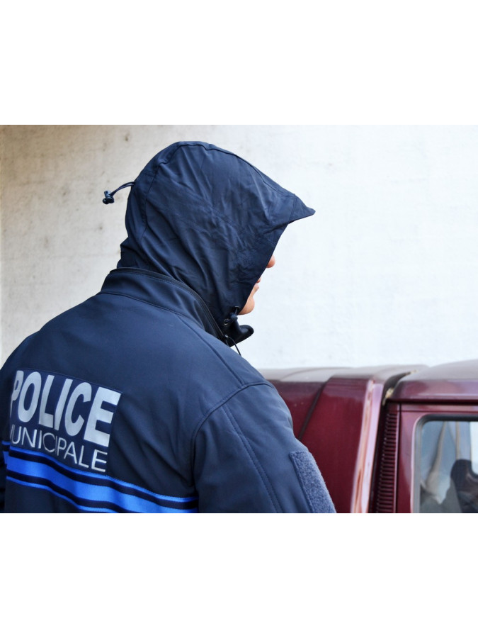 BLOUSON SOFT SHELL POLICE MUNICIPALE