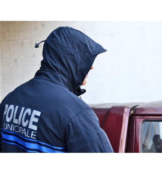 BLOUSON SOFT SHELL POLICE MUNICIPALE