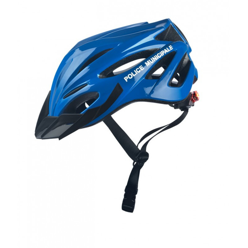 CASQUE VELO VTT LED POLICE MUNICIPALE