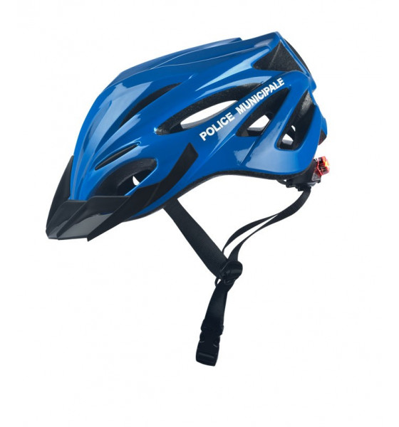 CASQUE VELO VTT LED POLICE MUNICIPALE