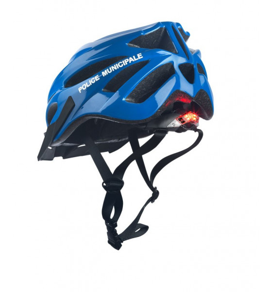 CASQUE VELO VTT LED POLICE MUNICIPALE