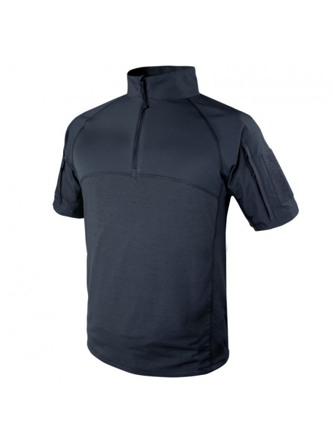 CHEMISE UBAS MANCHES COURTES BLEUE