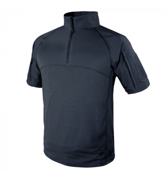 CHEMISE UBAS MANCHES COURTES BLEUE