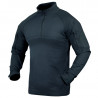 CHEMISE UBAS MANCHES LONGUES BLEUE MARINE