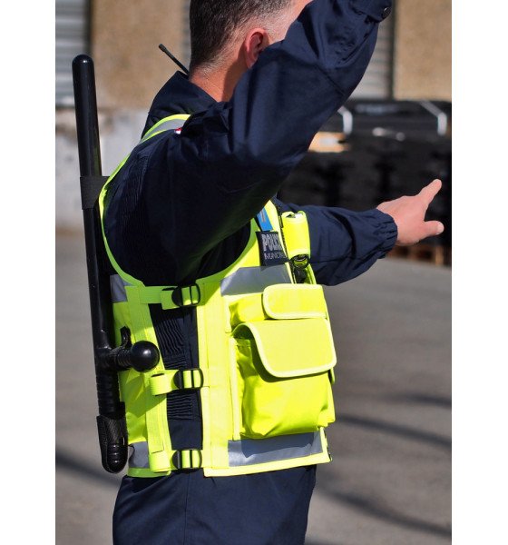 GILET MULTIPOCHES FLUO ATEX