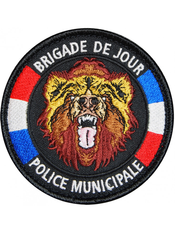 ECUSSON POLICE MUNICIPALE COULEUR-OURS