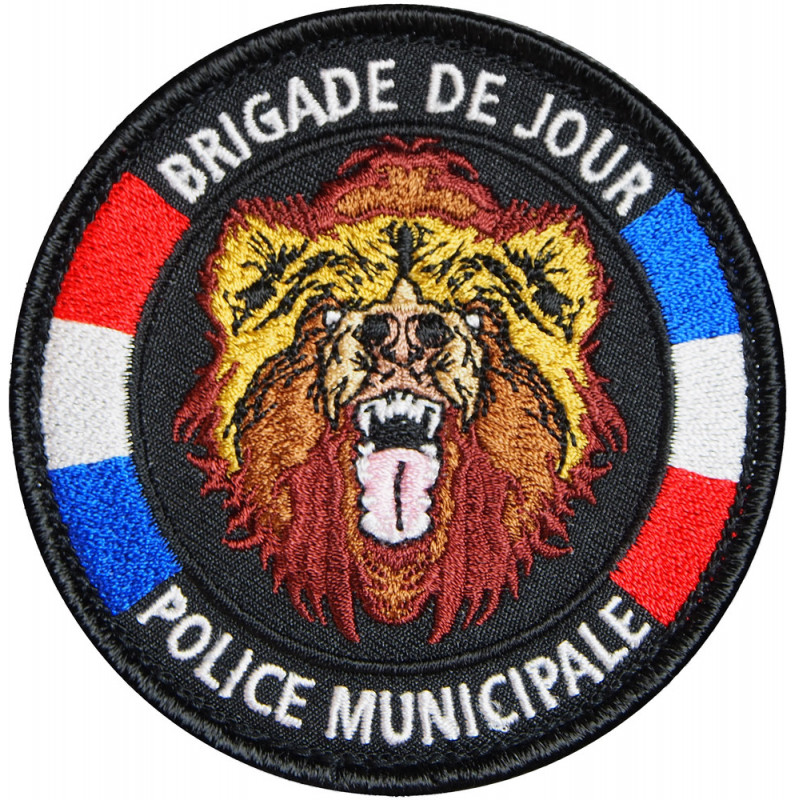 ECUSSON POLICE MUNICIPALE COULEUR-OURS