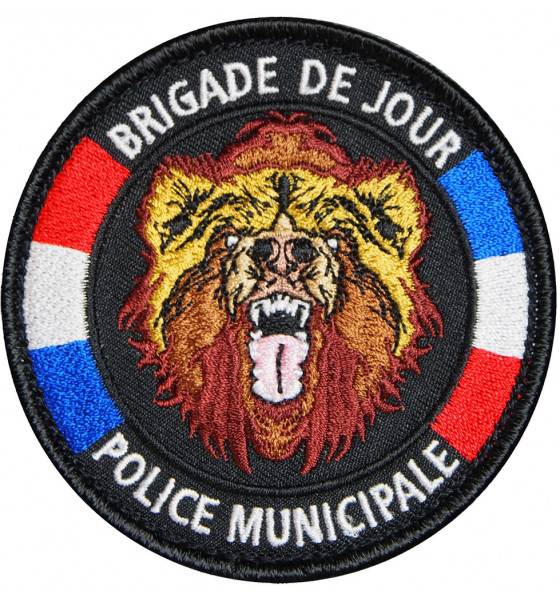 ECUSSON POLICE MUNICIPALE COULEUR-OURS