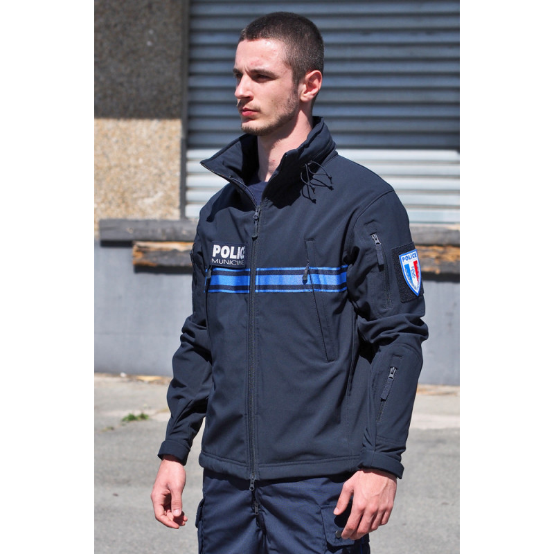 BLOUSON SOFT SHELL POLICE MUNICIPALE