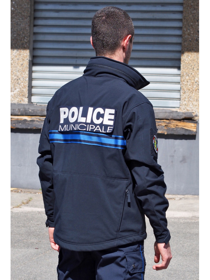 BLOUSON SOFT SHELL POLICE MUNICIPALE