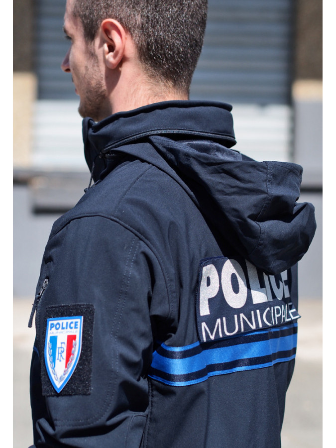 BLOUSON SOFT SHELL POLICE MUNICIPALE