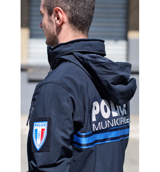 BLOUSON SOFT SHELL POLICE MUNICIPALE