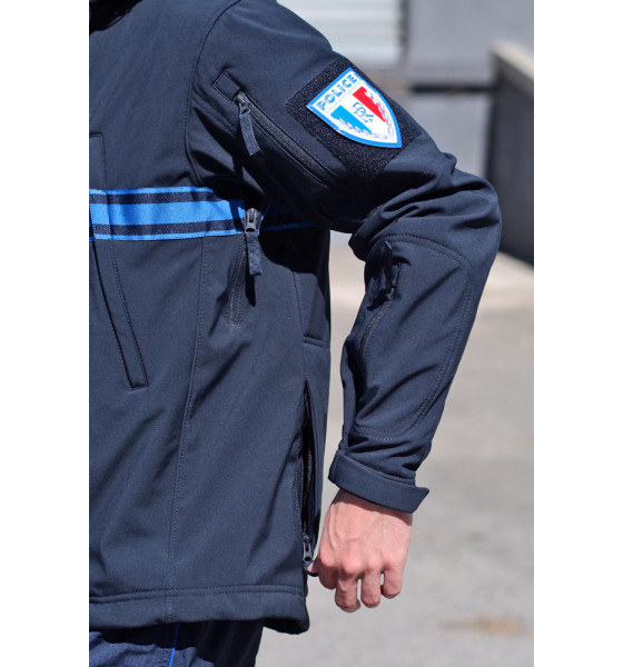 BLOUSON SOFT SHELL POLICE MUNICIPALE