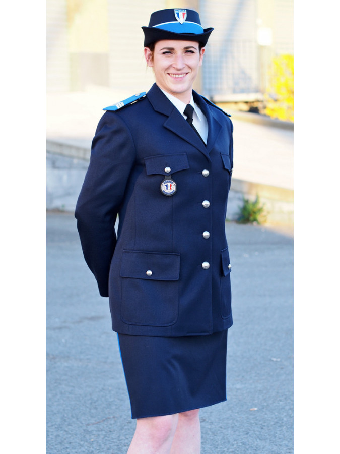 vareuse de cérémonie femme police municipale