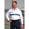 CHEMISE TYPE US POLICE MUNICIPALE MANCHES LONGUES