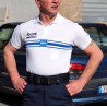 POLO BLANC CHEF POLICE MUNICIPALE