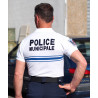 POLO BLANC CHEF POLICE MUNICIPALE
