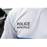TEE-SHIRT COOLMAX® COL V POLICE MUNICIPALE