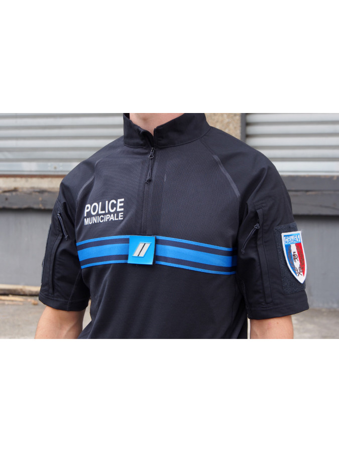 CHEMISE UBAS POLICE MUNICIPALE MANCHES COURTES