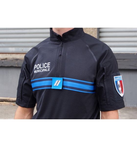 CHEMISE UBAS POLICE MUNICIPALE MANCHES COURTES