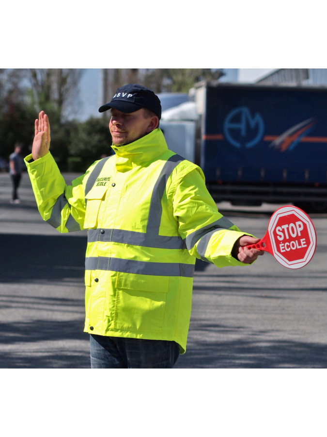 BLOUSON HAUTE VISIBILITÉ HOMME