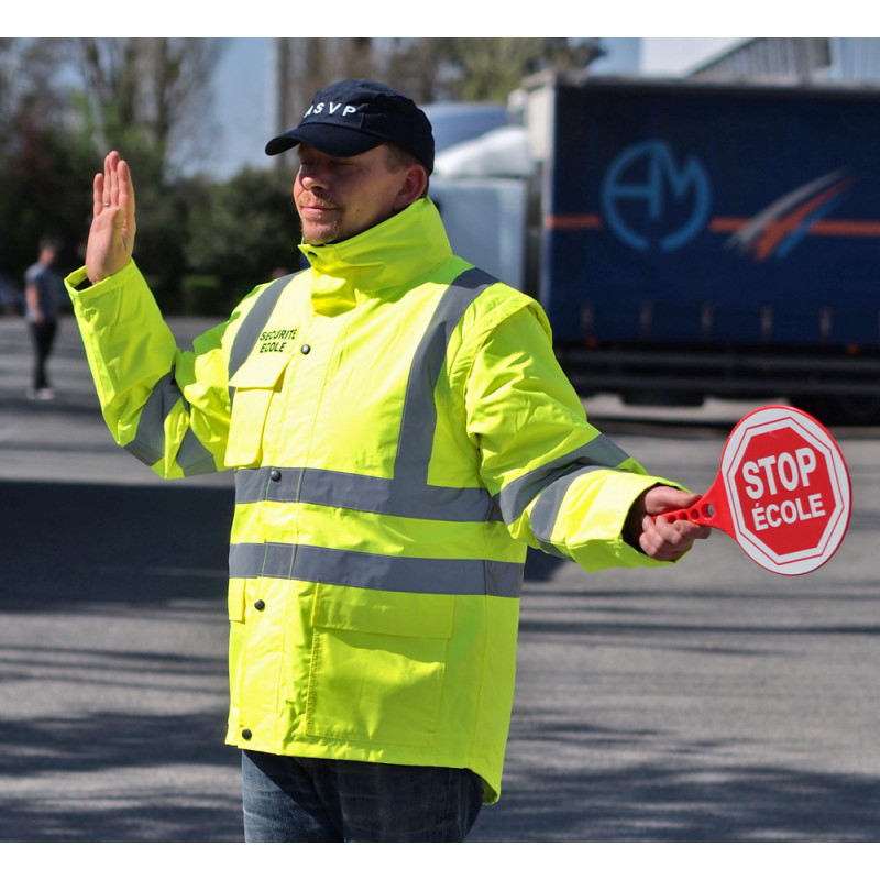 BLOUSON HAUTE VISIBILITÉ HOMME