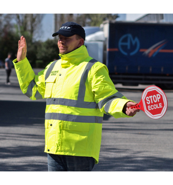 BLOUSON HAUTE VISIBILITÉ HOMME