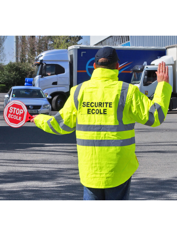 BLOUSON HAUTE VISIBILITÉ HOMME