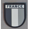 patche gomme drapeau français gris bv