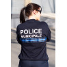 tee shirt coton manches longues police municipale