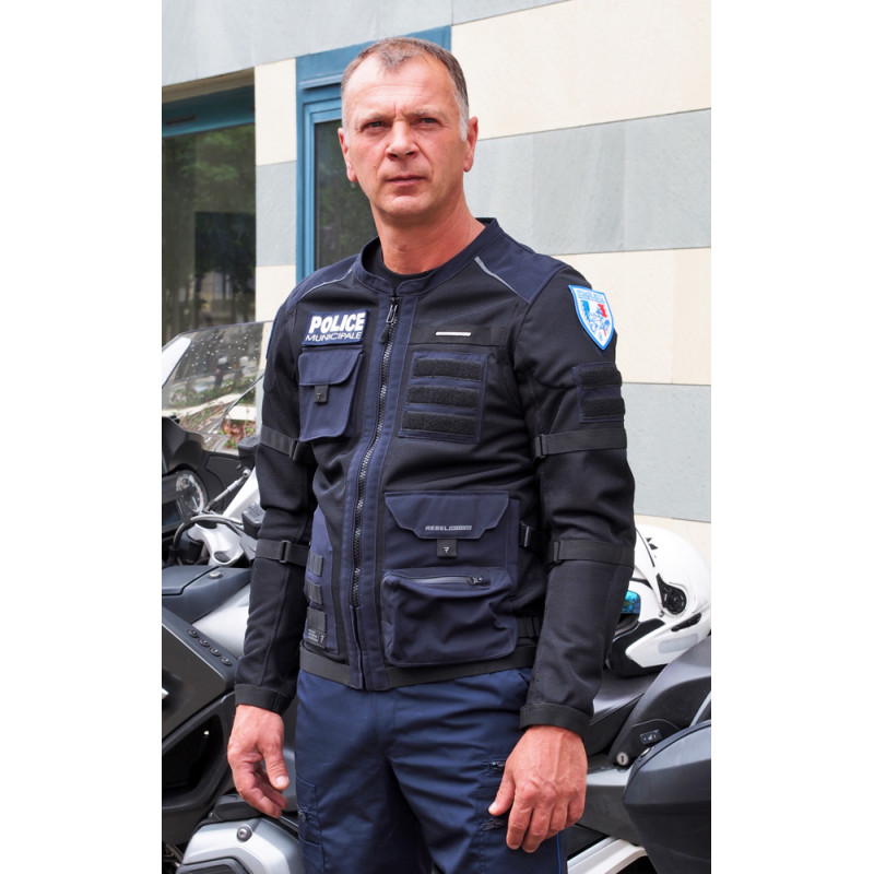 blouson moto police municipale demi saison