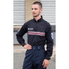 chemise ubas bande bordeaux asvp
