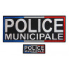 identifiant police municipale brodé couleur