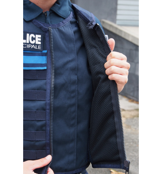 GILET MOLLE AVEC PARE-BALLES CLASSE IIIA INTEGRE POLICE MUNICIPALE